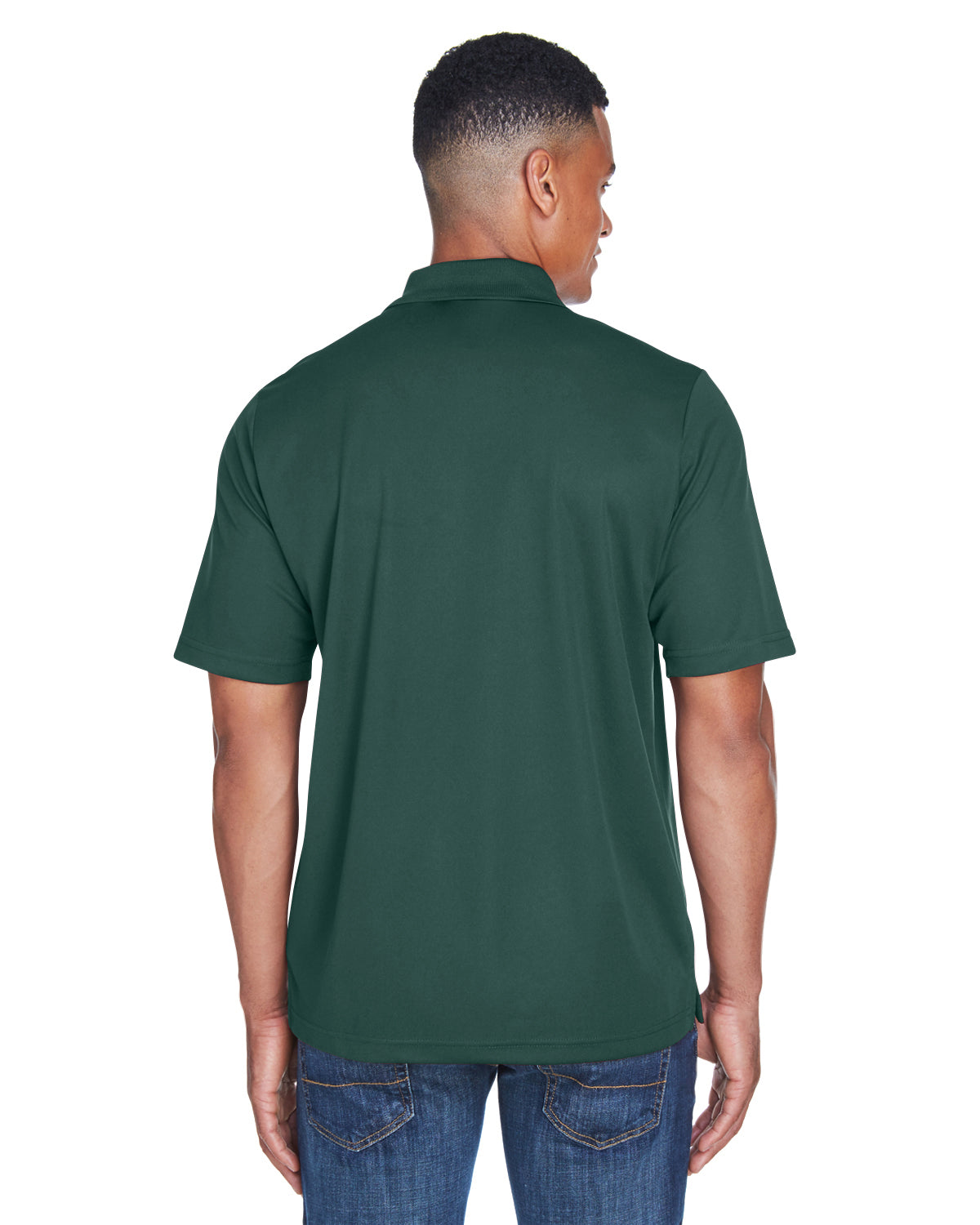 Men's Origin Performance Piqué Polo with Pocket - Forest 630