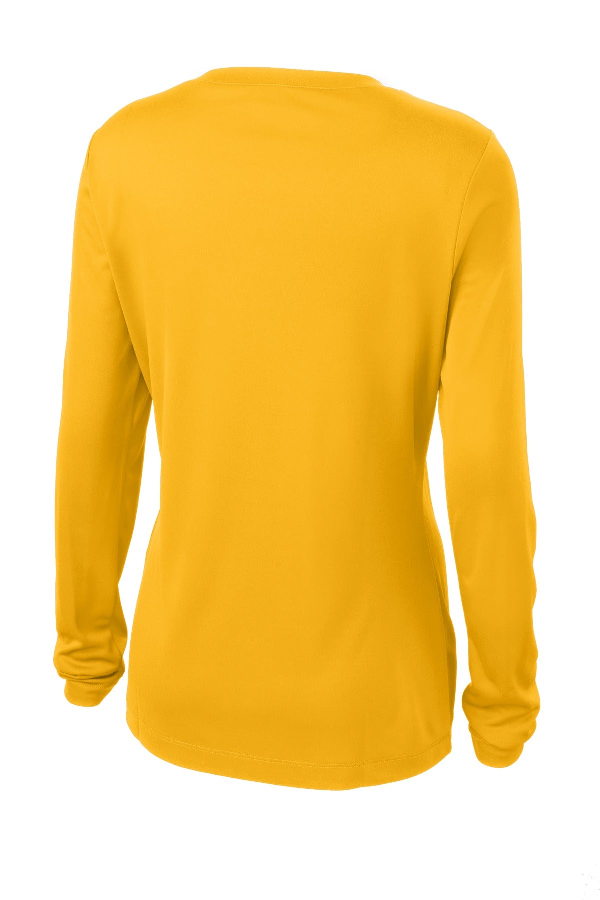 Women's Long Sleeve PosiCharge Competitor V-Neck Tee - Gold