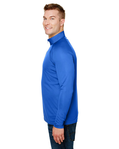 Unisex Daily Polyester 1/4 Zip - Royal