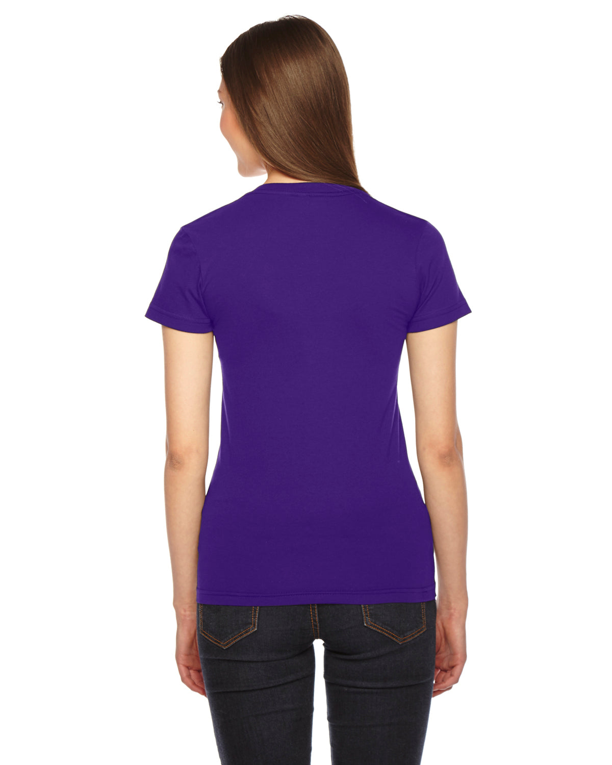 Women's Fine Jersey Short-Sleeve T-Shirt - Purple