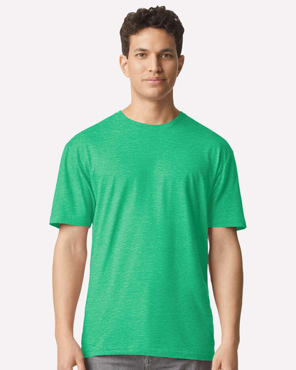 Light Cotton T-Shirt - Heather Irish Green