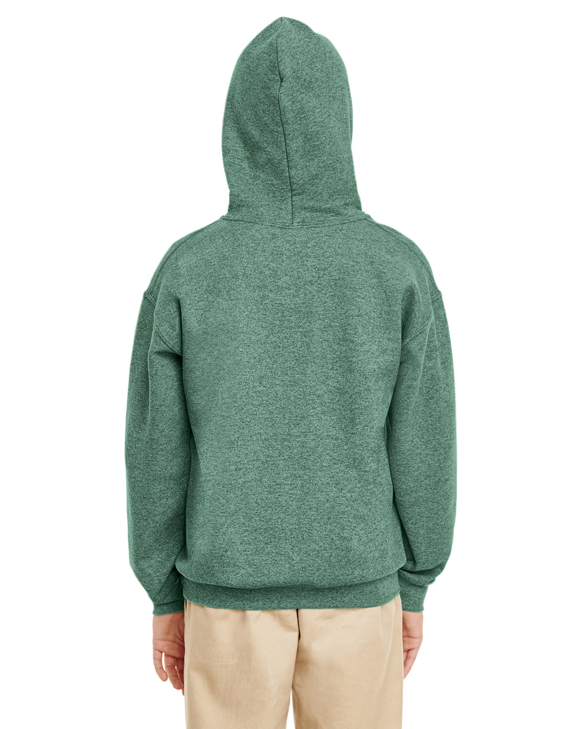 Youth Heavy Blend™ 50/50 Hoodie - Heather Sport Dark Green