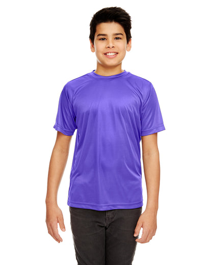 Youth Cool & Dry Sport Performance Interlock T-Shirt - Purple