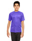 UltraClub 8420Y - Youth Cool & Dry Sport Performance Interlock T-Shirt - Purple