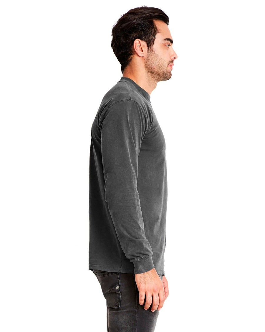 Unisex Inspired Dye Long-Sleeve Crew - Shadow