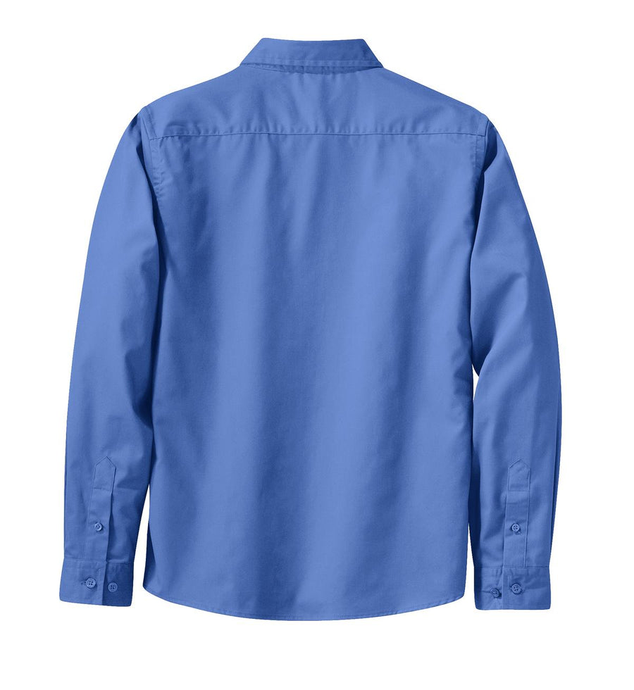 Women's Long Sleeve Easy Care Shirt - Ultramarne Blue