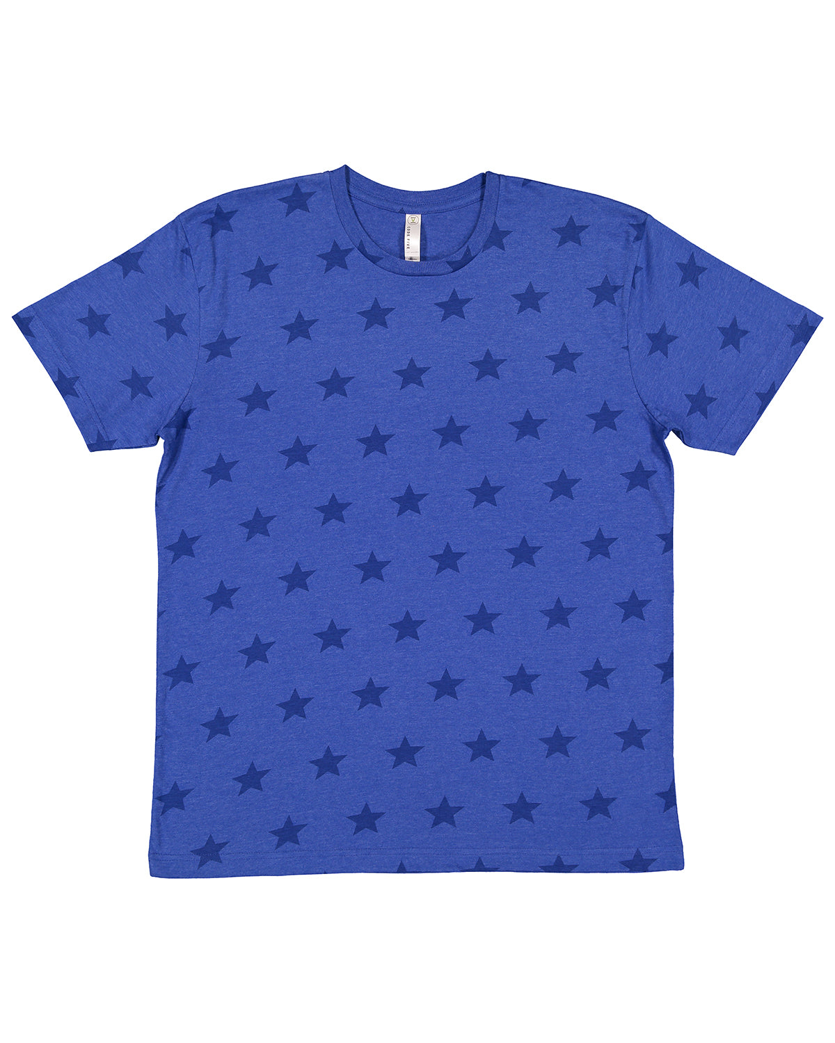 Unisex Star Print T-Shirt - Royal Star