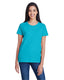 Gildan 880 - Women's Lightweight T-Shirt - Pool Blue