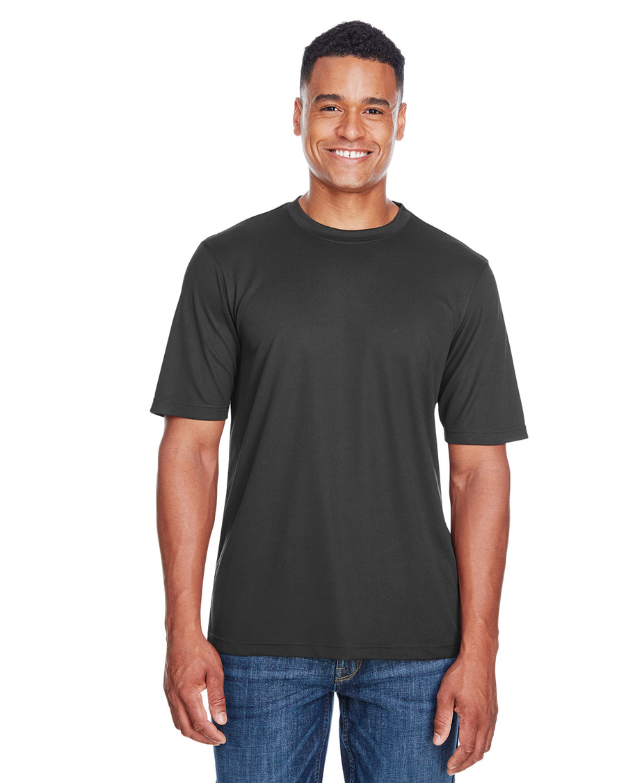 Men's Pace Performance Piqué Crewneck - Carbon