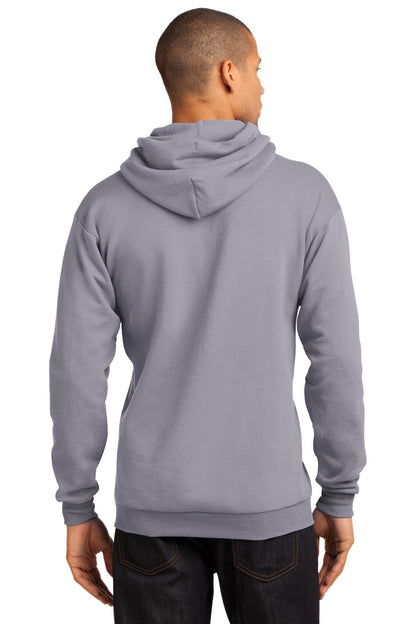 Unisex Core Fleece Pullover Hoodie - Silver