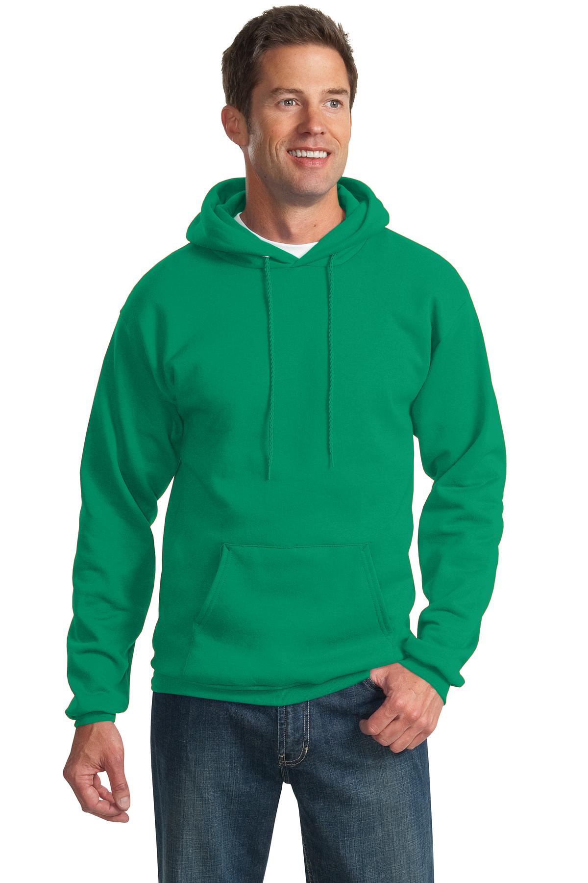 Unisex Essential Fleece Pullover Hoodie - Kelly