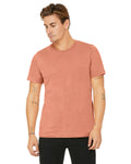 Unisex Heather CVC T-Shirt - Heather Prism Sunset