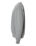 Unisex Lighweight Cotton Crewneck Sweatshirt - Grey