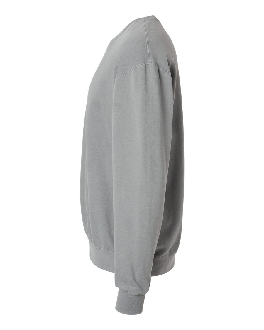 Unisex Lighweight Cotton Crewneck Sweatshirt - Grey