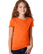 Next Level 3712 - Girl's Youth Princess CVC T-Shirt - Orange