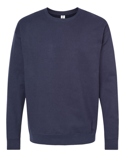 Unisex Fleece Crew - Navy