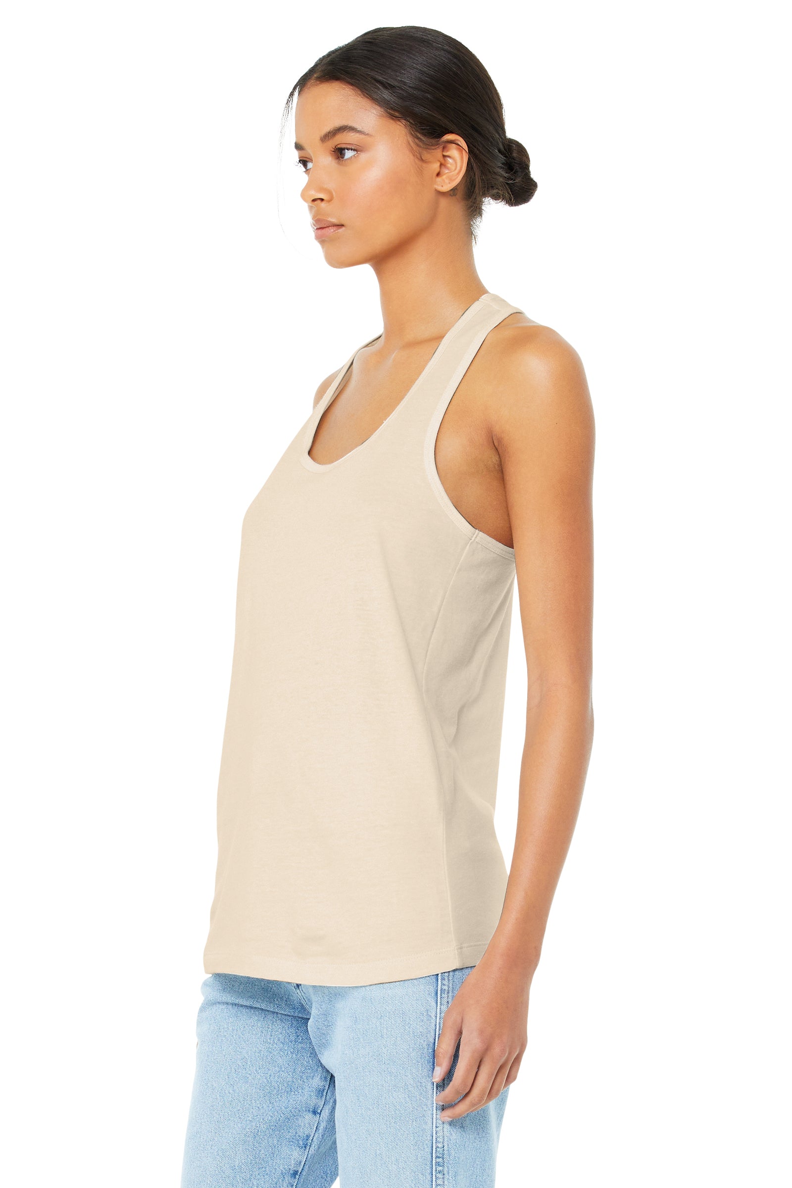 Women's Jersey Racerback Tank - Natural