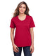 Core365 CE111W - Women's Fusion ChromaSoft��� Performance T-Shirt - Classic Red