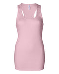 Women’s 2X1 Rib Racerback Tank - Soft Pink