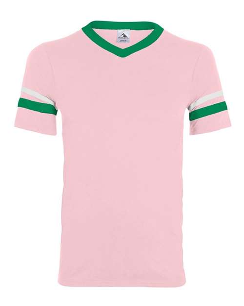 Augusta Sportswear 360 Light Pink/ Kelly/ White — front