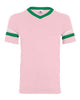 Light Pink / Kelly / White