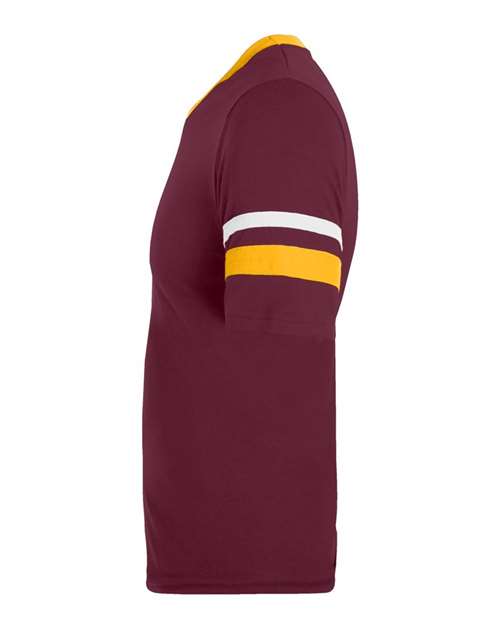 Augusta Sportswear 360 Maroon/ Gold/ White — direct side