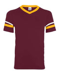 Augusta Sportswear 360 Maroon/ Gold/ White — front