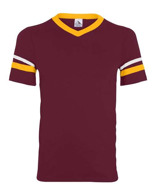Augusta Sportswear 360 Maroon/ Gold/ White — front