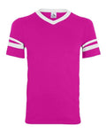 Augusta Sportswear 360 Power Pink/ White — front