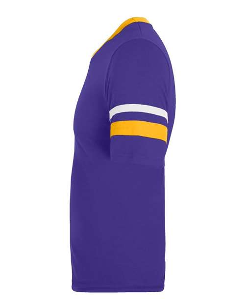 Augusta Sportswear 360 Purple/ Gold/ White — direct side