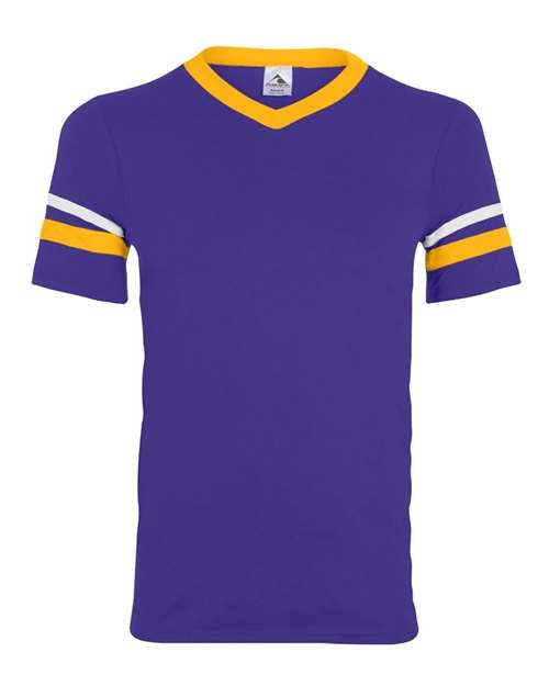Augusta Sportswear 360 Purple/ Gold/ White — front
