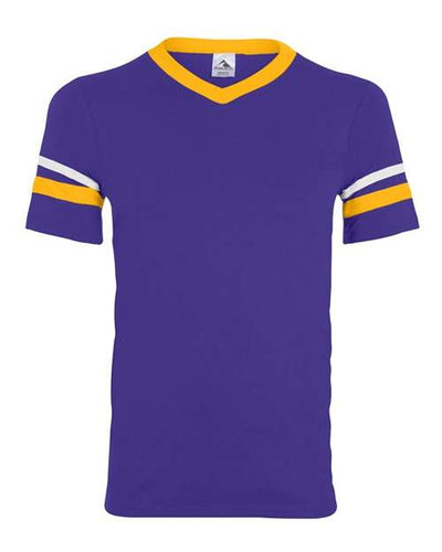 Augusta Sportswear 360 Purple/ Gold/ White — front