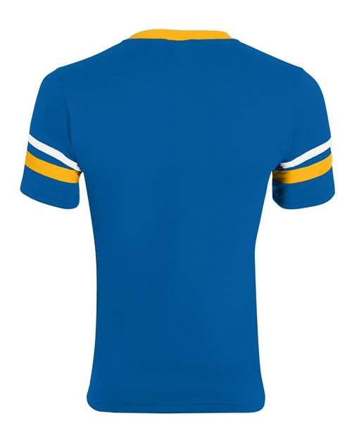 Augusta Sportswear 360 Royal/ Gold/ White — back