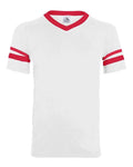 Augusta Sportswear 360 White/ Red — front