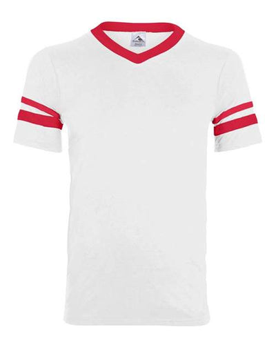 Augusta Sportswear 360 White/ Red — front
