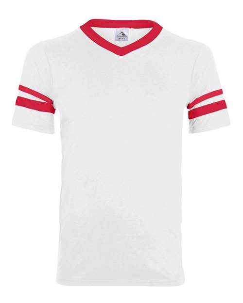 Augusta Sportswear 360 White/ Red — front