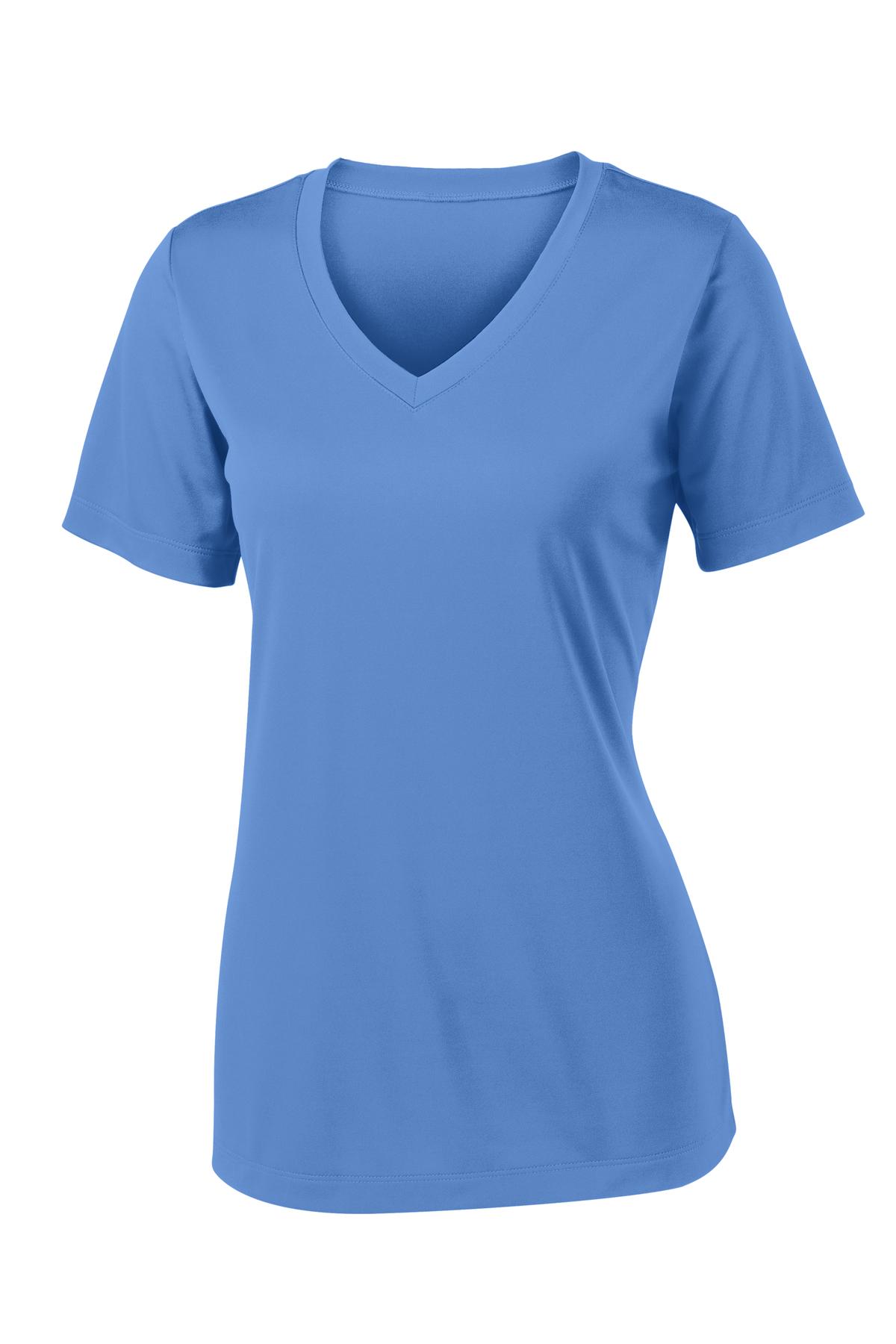 Women's PosiCharge Competitor V-Neck Tee - Carolina Blue