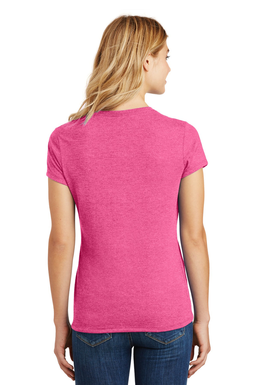 Women's Perfect Tri Tee - Fuchsia Frost