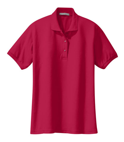 Women's Silk Touch Polo - Red