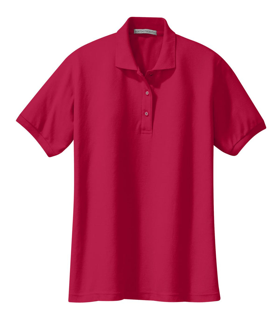 Women's Silk Touch Polo - Red