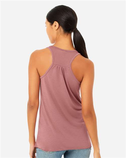 BELLA + CANVAS 8800 Mauve — on model back