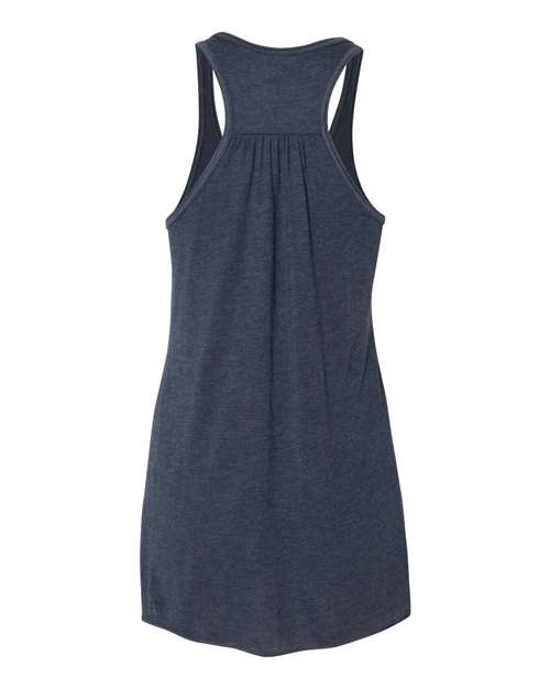 BELLA + CANVAS 8800 Heather Navy — back