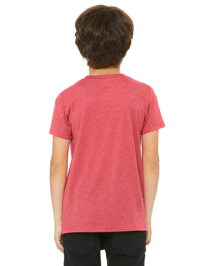 Youth Triblend Short-Sleeve T-Shirt - Red Triblend