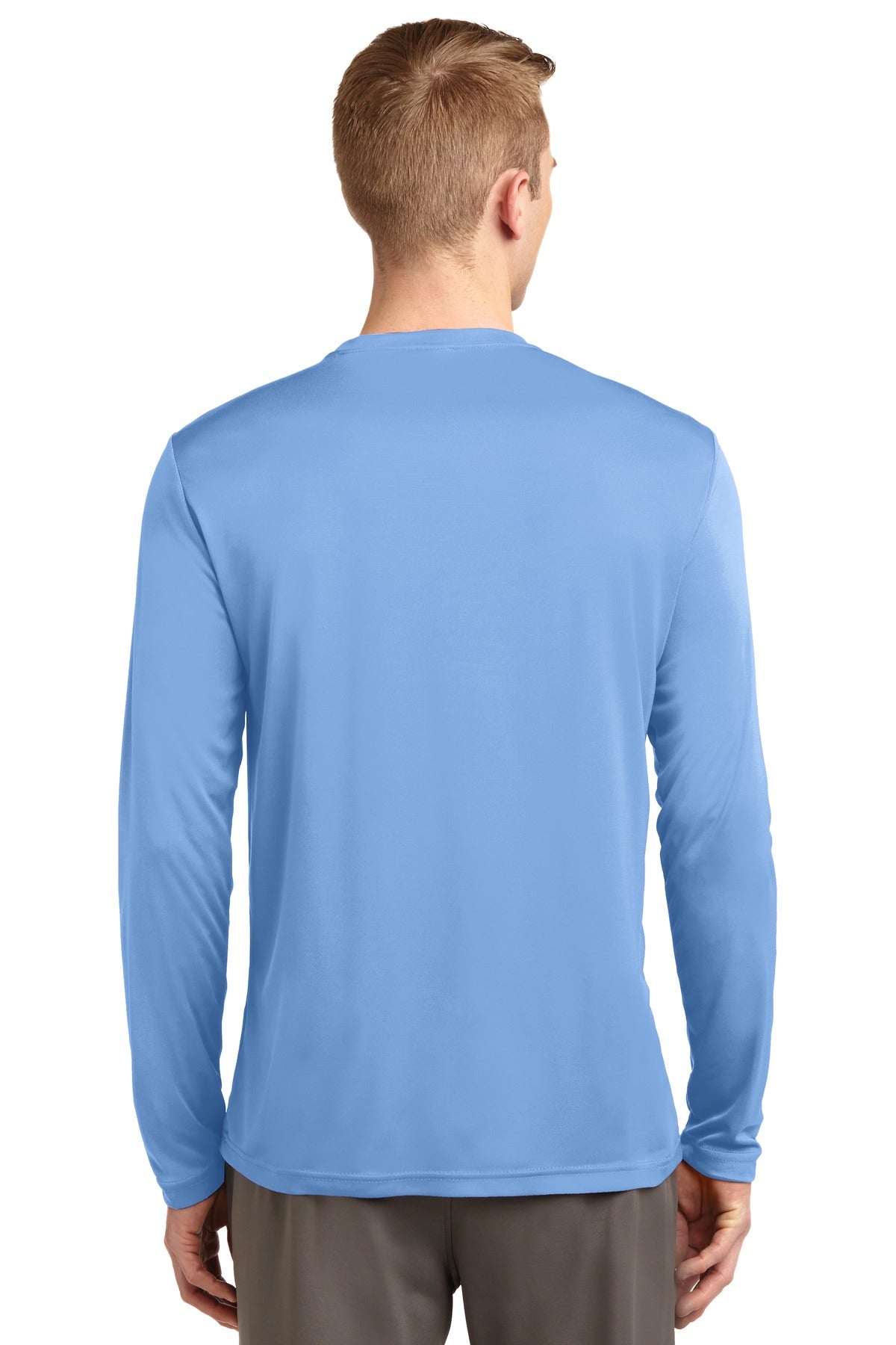 Unisex Long Sleeve PosiCharge Competitor Tee - Carolina Blue