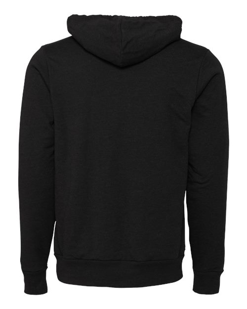 BELLA + CANVAS 3719 Black Heather — back