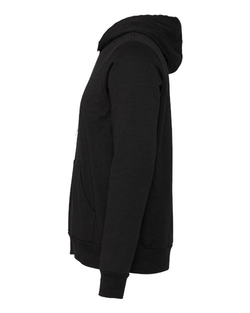 BELLA + CANVAS 3719 Black Heather — direct side