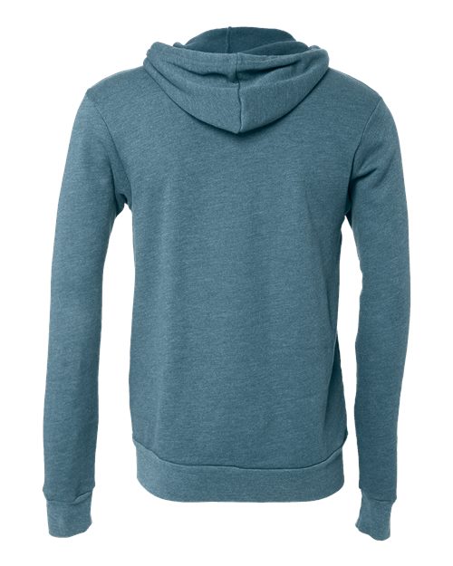 BELLA + CANVAS 3739 Heather Deep Teal — back