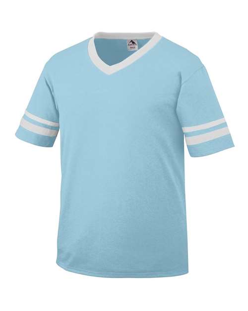 Augusta Sportswear 360 Aqua/ White — side