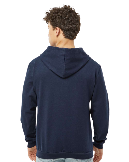 Unisex Fleece Zip Hoodie - Navy