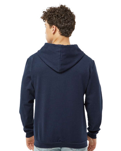 Unisex Fleece Zip Hoodie - Navy